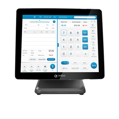 Sistema All-in-One POS J1900 (PTE0105W-4-120)